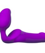 ADRIEN LASTIC - QUEENS STRAP-ON SOUPLE VIOLET TAILLE M