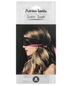 ADRIEN LASTIC - BANDAGE RÉVERSIBLE SATIN ROSE/NOIR