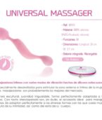 FEMINTIMATE - VIBRATEUR UNIVERSEL EN SILICONE ROSE