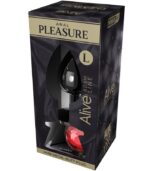 ALIVE - MINI PLUG ANAL PLEASURE MÉTAL ROUGE TAILLE L