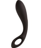 ALIVE - MASSEUR ANAL COEUR NOIR 15 CM