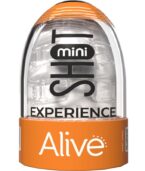 ALIVE - SHOT EXPERIENCE MINI MASTURBATEUR TRANSPARENT