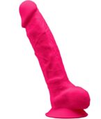 SILEXD - MODÈLE 1 PÉNIS RÉALISTE PREMIUM SILEXPAN SILICONE FUCHSIA 23 CM