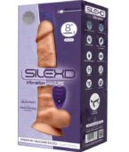 SILEXD - MODÈLE 1 VIBRATEUR PÉNIS RÉALISTE SILICONE PREMIUM SILEXPAN TÉLÉCOMMANDE 20 CM