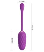 PRETTY LOVE - OEUF VIBRANT  TEXTURE MARINE RECHARGEABLE VIOLET