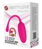 PRETTY LOVE - OEUF VIBRANT RECHARGEABLE KNUCKER ROSE