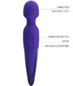 PRETTY LOVE - ANTONY YOUTH WAND VIBRATEUR VIOLETTE EFFET CHALEUR