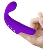 PRETTY LOVE - VIBRATEUR  DOIGT RECHARGEABLE GORGON VIOLET