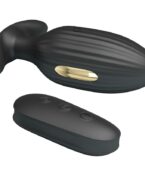 PRETTY LOVE - VIBRATEUR ANAL RECHARGEABLE KELLY PLUG NOIR