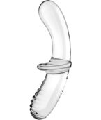 SATISFYER - GODE DOUBLE CRISTAL TRANSPARENT