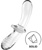 SATISFYER - GODE DOUBLE CRISTAL TRANSPARENT