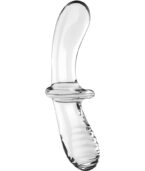 SATISFYER - GODE DOUBLE CRISTAL TRANSPARENT