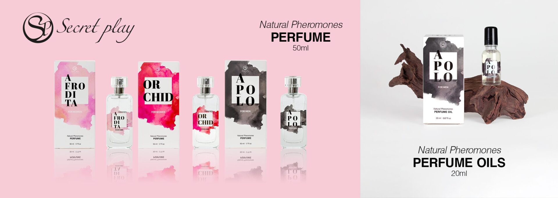 SECRETPLAY – HUILE DE PARFUM AUX PHÉROMONES NATURELLES APOLO 20 ML