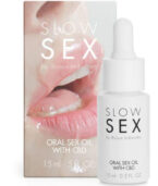 BIJOUX - SLOW SEX HUILE DE SEXE ORAL AU CBD 15 ML