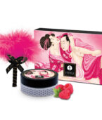 SHUNGA - KIT DE POUDRE DE MASSAGE COMESTIBLE FRAMBOISE