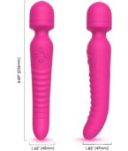 ARMONY - MISSION MASSAGER & VIBRATEUR EFFET CHALEUR FUCHSIA