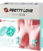 PRETTY LOVE - BOITE SURPRISE PINCE A ELECTRO STIMULATION BLEUE