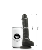 COCK MILLER - SILICONE DENSITÉ COCKSIL ARTICULABLE NOIR 18 CM