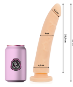 DELTA CLUB - TOYS GODE NATUREL MÉDICAL SILICONE 23 CM -O- 4.5 CM