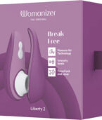 WOMANIZER - LIBERTY 2 STIMULATEUR & VENTOUSE CLITORIS VIOLET