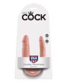 KING COCK - GODE DOUBLE PÉNÉTRATION 12.7 CM NATUREL