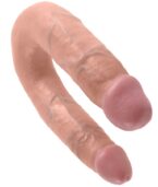 KING COCK - GODE DOUBLE PÉNÉTRATION 13.9 CM NATUREL