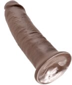 KING COCK - 10 GODEUE MARRON 25.4 CM