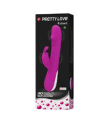 PRETTY LOVE - FLIRTATION VIBRATEUR ROBERT AVEC STIMULATEUR DE CLITORIS