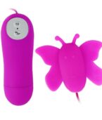 BAILE - LOVE EGGS STIMULATEUR DE CLITORIS PAPILLON 12 VITESSES TÉLÉCOMMANDE LILAS