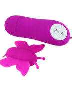 BAILE - LOVE EGGS STIMULATEUR DE CLITORIS PAPILLON 12 VITESSES TÉLÉCOMMANDE LILAS