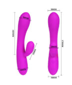 PRETTY LOVE - SMART VIBRATEUR VICTOR AVEC STIMULATEUR DE CLITORIS