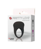 PRETTY LOVE - BERTRAM ANNEAU VIBRATEUR NOIR