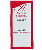 EXTASE SENSUAL - HUILE STIMULANTE DE FRAISE 10 ML