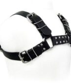 LEATHER BODY - HARNAIS BULL CHIEN NOIR