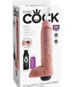 KING COCK - PÉNIS ÉJACULATEUR NATUREL RÉALISTE 27.94 CM