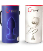 G-VIBE - FUNTOYS GPLUG VIBRATEUR ANAL RECHARGEABLE GRAND BLEU CIEL 3.9CM