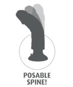 KING COCK - GODE VIBRATEUR AVEC TESTICULES 23 CM NATUREL