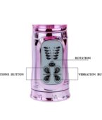 BAILE - VIBRATEUR RECHARGEABLE AVEC STIMULATEUR DE PAPILLON ROTATION ET THROBBING