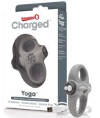 SCREAMING O - ANNEAU PÉNIEN VIBREUR RECHARGEABLE YOGA GRIS