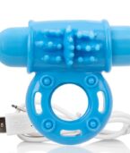 SCREAMING O - ANNEAU PÉNIEN VIBREUR WOW RECHARGEABLE BLEU