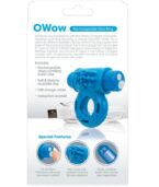 SCREAMING O - ANNEAU PÉNIEN VIBREUR WOW RECHARGEABLE BLEU