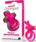 SCREAMING O - ANNEAU PÉNIEN DOUBLE RECHARGEABLE CON RABBIT HARE ROSE