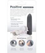 SCREAMING O - MASSEUR RECHARGEABLE POSITIVE GRIS