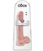 KING COCK - GODE AVEC COUILLES 33 CM - CHAIR