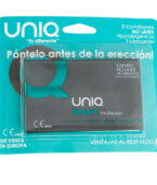 UNIQ - SMART LATEX FREE PRE-ERECTION CONDOMS 3 UNITS