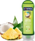 CONTROL - 2 EN 1 MASSAGE & PLAISIR EXOTIQUE 200 ML