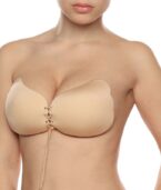 BYE-BRA - LACE-IT RENFORCEMENT PUSH-UP BEIGE BONNET C