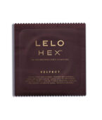 LELO - PRÉSERVATIFS HEX RESPECT XL PAQUET DE 12