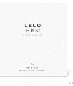 LELO - BOÎTE DE PRÉSERVATIFS HEX 36 UNITÉS