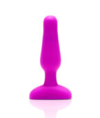 B-VIBE - NOVICE TÉLÉCOMMANDE PLUG ANAL FUCHSIA